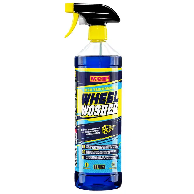 Aktuell Wheel Wosher – mit mehrsprachigem Etikett