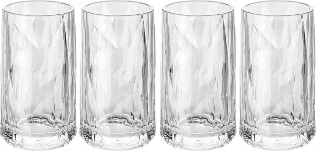 Billig Schnapsglas koziol CLUB No. 7 Superglas 20 ml/40 ml, 4er-Set Farbe crystal clear