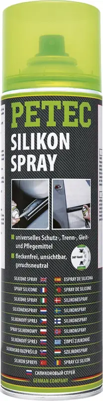 Silikonspray Petec Inhalt 0,5 l Markenware