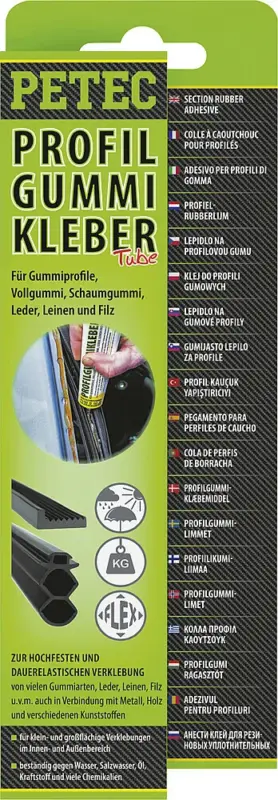 Kracherpreis Profilgummikleber Petec Inhalt 70 ml
