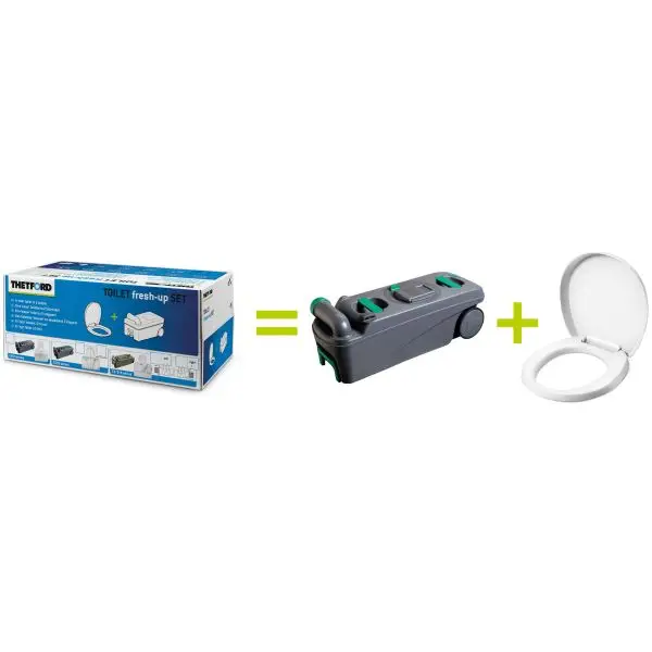 Fresh-Up-Set für Campingtoilette C500 Serie Standard Nur Für Kurze Zeit