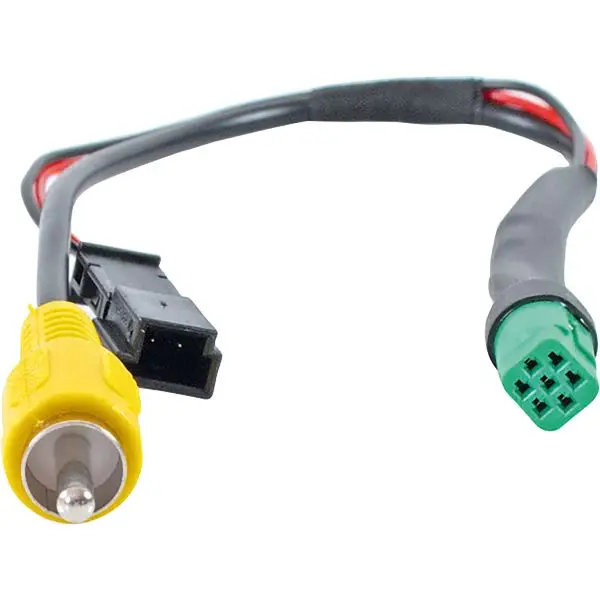 Knallerangebot Adapter Monitor, 7-poliger Stecker grün auf Cinch-Stecker