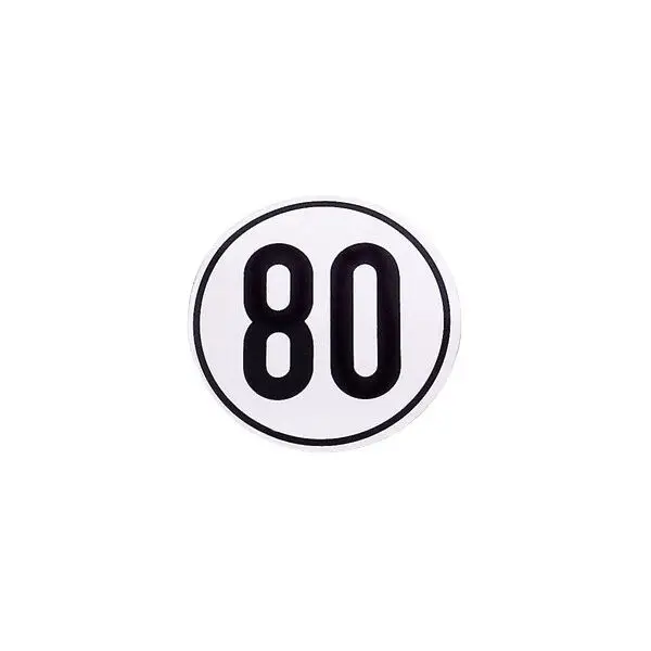 Schild 80 km/h Top-Angebot
