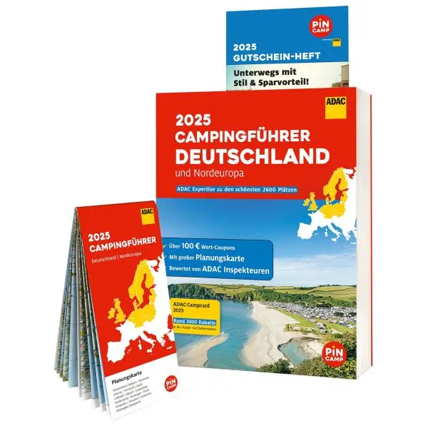 Campingführer Deutschland und Nordeuropa Neue Ware