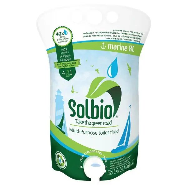 Neue Kollektion Toilettenzusatz 4 in 1 Marine, 1,6 l
