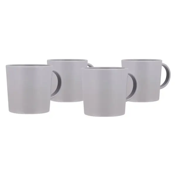 Bestpreis Henkelbecher Renew, 4-teilig, grau