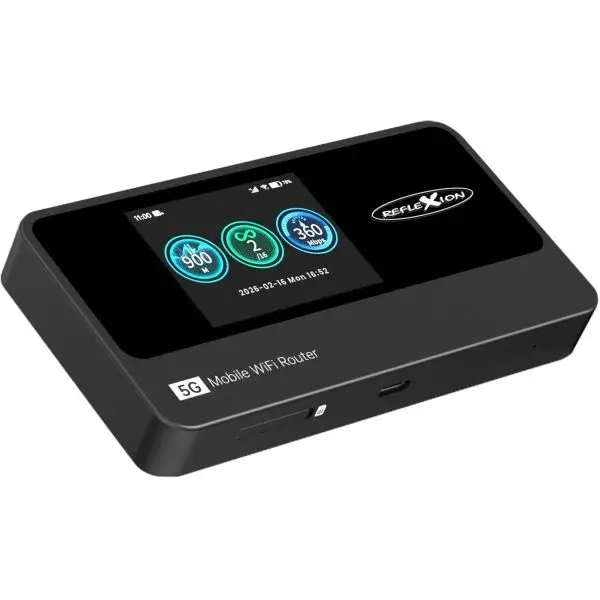 Finale Aktion Router Reflexion 5G connect