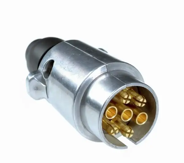 Jokon Stecker ISO 1724, 12 V Metall, 7-polig Beliebt