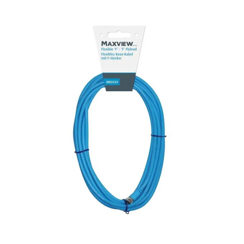Maxview Flexibles Koax-Kabel 10 m, mit F-Stecker Bestpreis