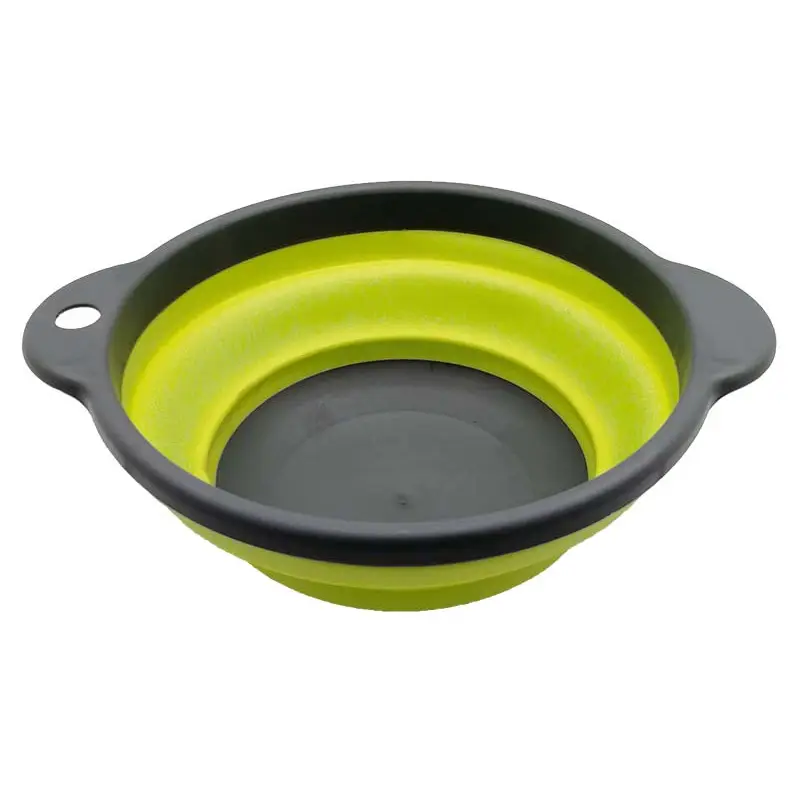 Sonderaktion Camp4 faltbare Schüssel grau/lime, 20 cm
