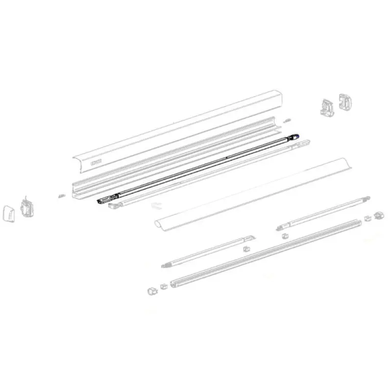 Neue Kollektion Thule Teleskoparm rechts, Länge 1,90 - 2,30 m für Omnistor 3200 (Nr. 1500603523)