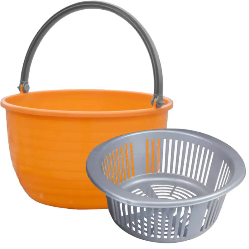 Brunner Mehrzweckeimer Vinis orange 15 Ltr. inkl. Einsatz - Komplettset Jetzt Kaufen