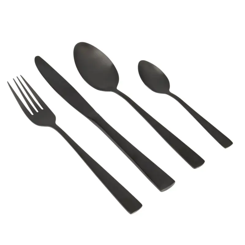 Direkt Vom Hersteller Gimex Besteckset 16-teilig, schwarz