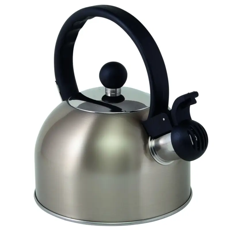Via Mondo Flötenkessel Edelstahl gold, 1 Liter Preis Gesenkt