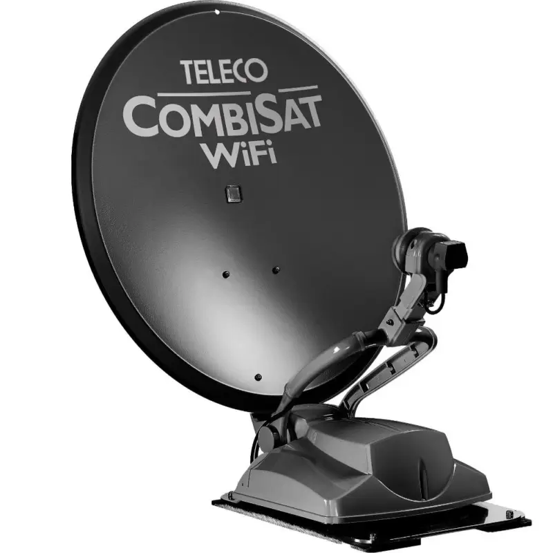 Teleco Sat-Anlage CombiSat WiFi 65 Twin, schwarz Neu Im Sortiment
