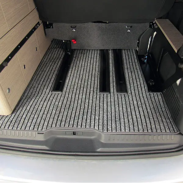 Heißes Angebot Carbest Kofferraum Teppich mit Schienen, Citroen Vanster, grau