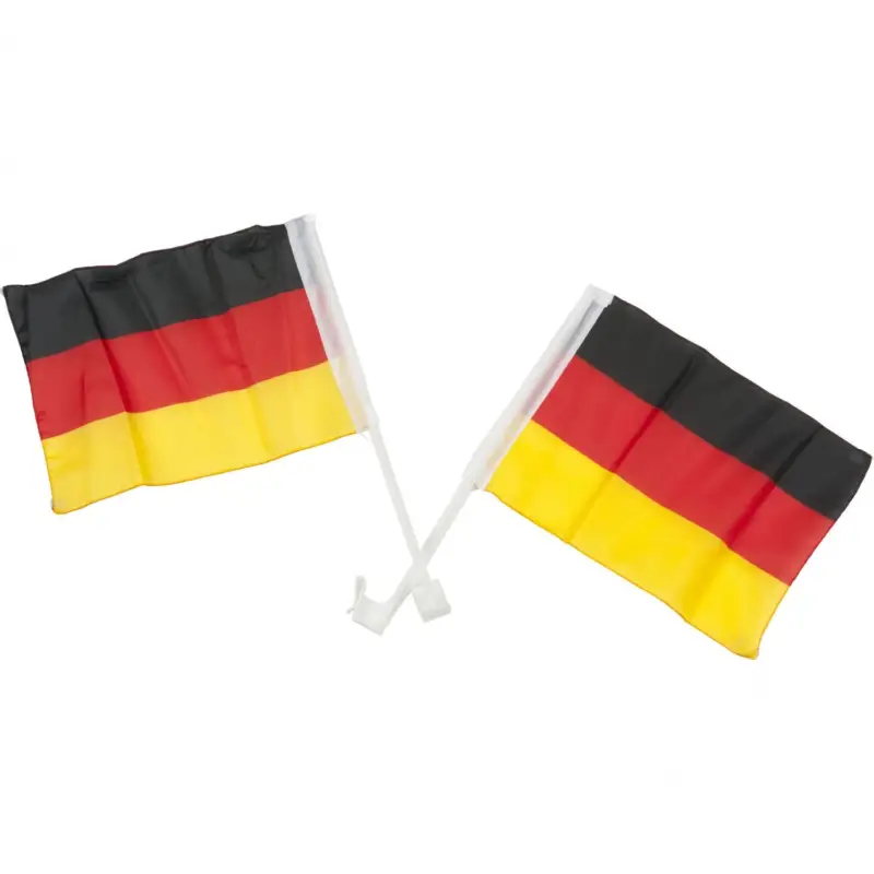 Solange Der Vorrat Reicht Autofahnen Deutschland 2er Set