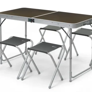 Berger Solo+ 4 Hocker Picknicktisch 120 x 60 cm Garantierte Lieferung