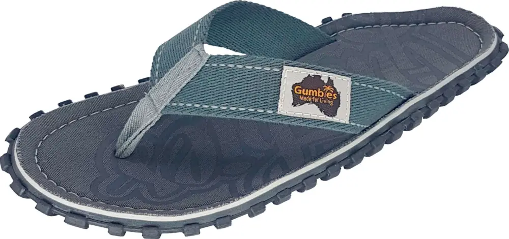 Gumbies Original Cool Grey Herren Zehenstegsandale Direkt Vom Hersteller