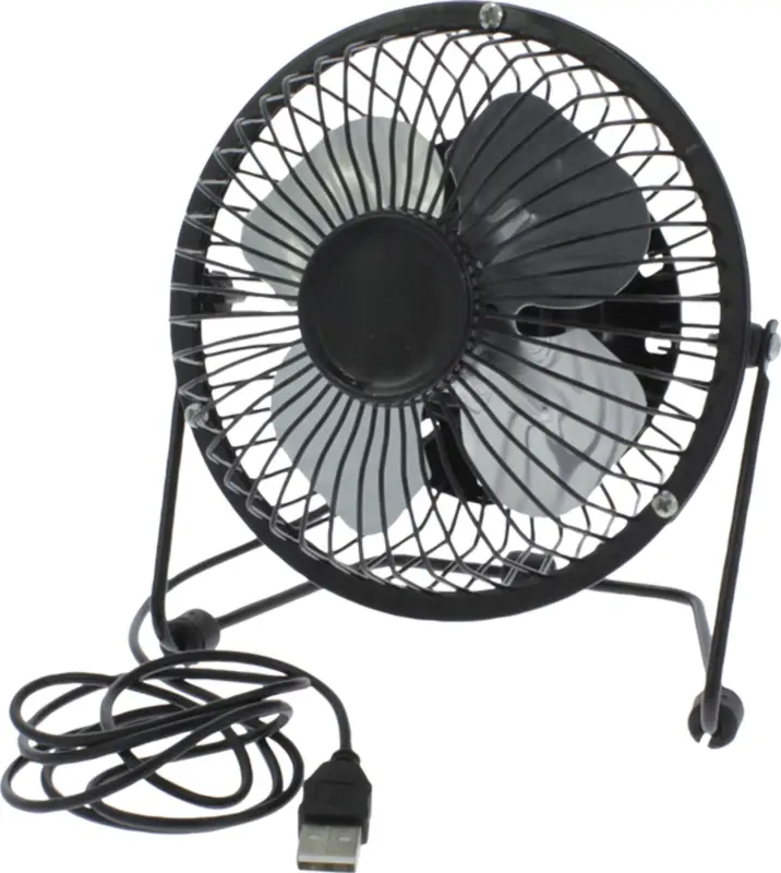 Top-Seller SHI mini Ventilator mit USB Anschluss schwarz