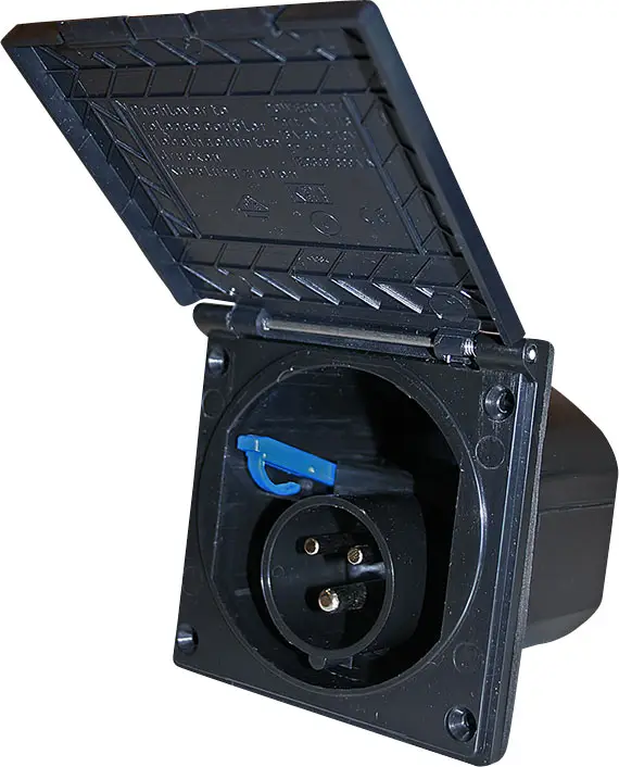 Jetzt Bestellen Haba CEE Einspeisungsstecker schwarz