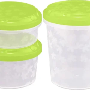 Sale BranQ Frischhaltedosen Rund 3er Set