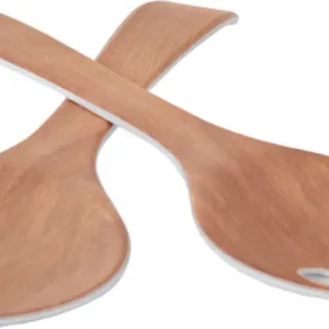 Gimex Melamin Salatbesteck Holzoptik 2-tlg. Ausverkauf