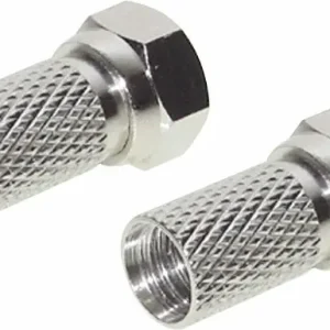 Neue Kollektion Berger F-Aufdrehstecker 2er-Set für Koaxialkabel