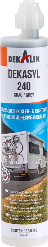 Solange Der Vorrat Reicht Dekalin DEKAsyl 240 Grau 250 ml