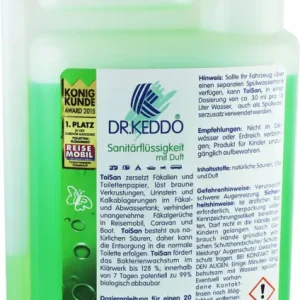 Dr. Keddo ToiSan Sanitärflüssigkeit 1 Liter Kostenfreie Lieferung