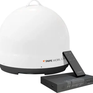 Selfsat Snipe Mobil Camp vollautomatische portable Sat-Antenne mit Fernbedienung Neu