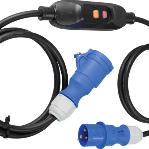 CEE-Adapterleitung mit Personenschutz-Zwischenschalter Super-Preis
