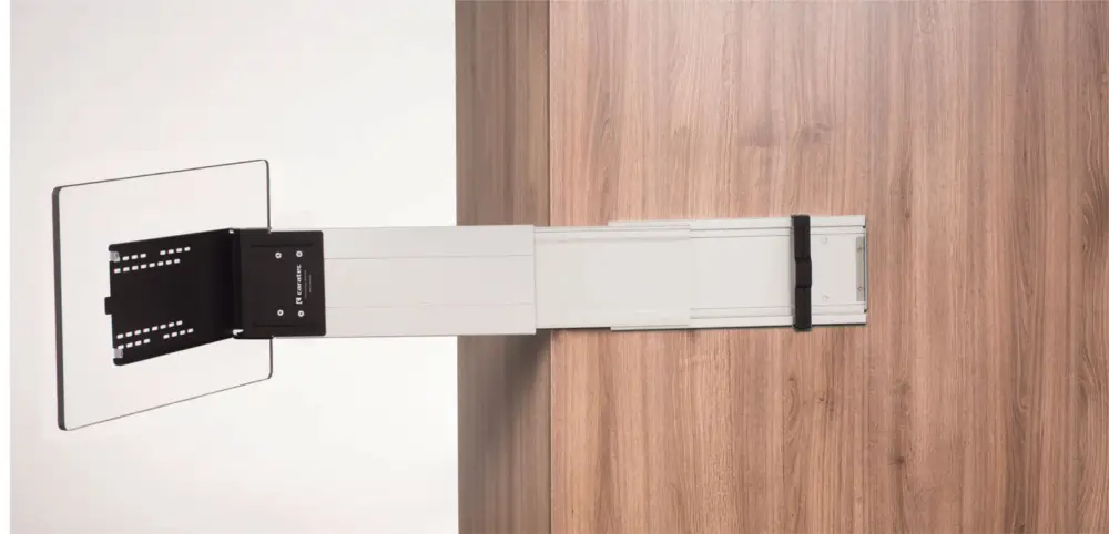 Caratec Flex CFA102L TV Halter seitlicher Auszug silber Abverkauf