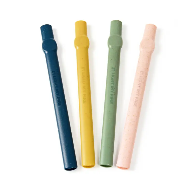 Saisonangebot LightMyFire ReStraw Trinkhalme aus Bioplastik (4er Set)