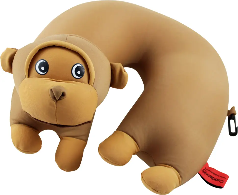 Abverkauf Cuddlebug Affe Kinder-Reisekissen
