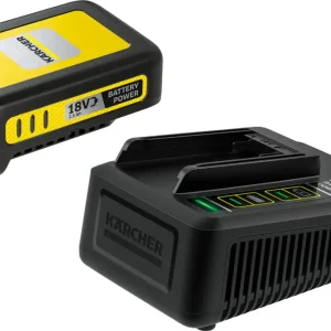 Kärcher Battery Power Starter Kit Wechselakku mit Schnellladegerät 18 V Neu
