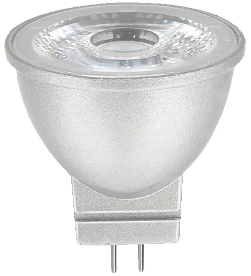 Neuheit Sigor Luxar Stiftsockel LED Reflektorlampe dimmbar silber GU4 12 V / 4 W 345 lm