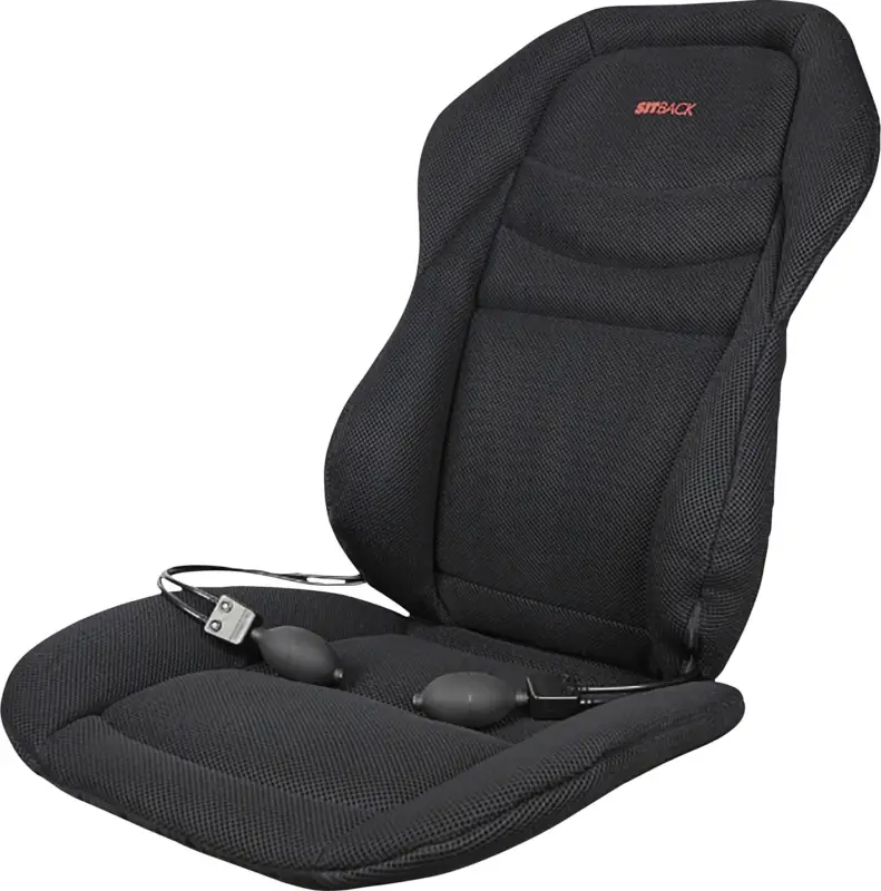 Sitback Air Fit Premium Fahrzeug Sitzauflage 3D Black Abverkauf