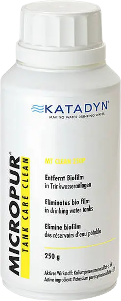 Katadyn Micropur Tankline MT Clean 250P Pulver Wasserentkeimung Trinkwasser Highlight