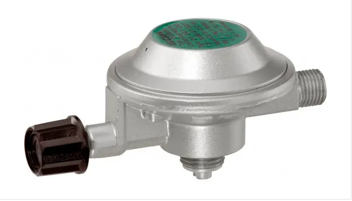 GOK EN61 Niederdruckregler GAZ x G1/4LH-KN SBE mit integrierter Schlauchbrucheinrichtung 50mbar Sonderaktion