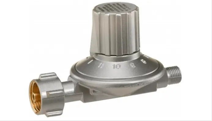 GOK EN61V50 Niederdruckregler KLF x G1/4LH-KN 11-Stufen-Verstellbar 25-50 mbar Neu Im Sortiment