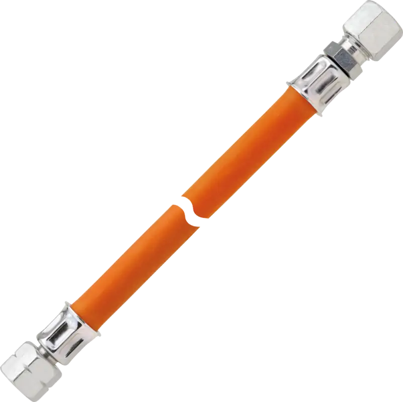 Angebot GOK Mitteldruckschlauchleitung Gas Überwurfmutter G 1/4 LH-ÜM auf RVS 10
