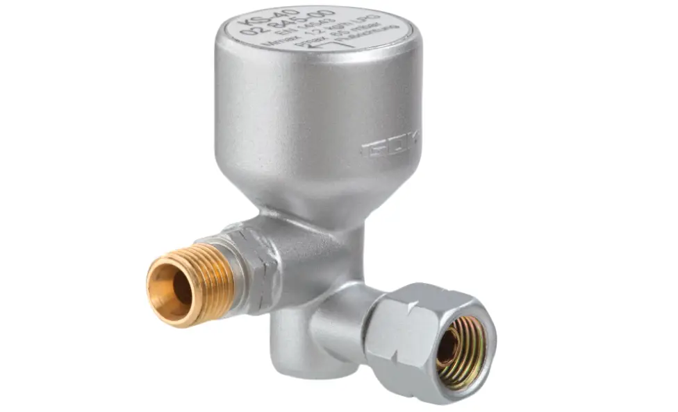 Neu Im Sortiment GOK Kippschutzventil Gas KS-40 G1/4LH UEM x G1/4LH -KN SV