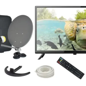 EasyFind 19" Travel TV Camping-Sat-System Sat-Anlage inklusive 19 " LED TV CD07 Preisknaller