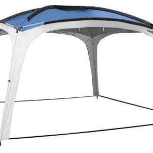 Geprüft Brunner Medusa II Pavillon 400 x 400 cm blau