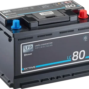 Gratis Versand ECTIVE LC 80 LT 12 V LiFePO4 Lithiumbatterie 80 Ah