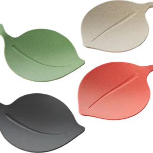 Knallerangebot Koziol Schale LEAF-ON nature des sa/ash gr/leaf green/coral 4er-Set