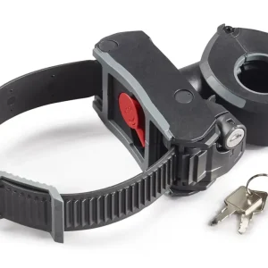 Uebler Abstandshalter abschließbar mit Zahnband für 1. Fahrrad für Kupplungsträger Begrenztes Angebot