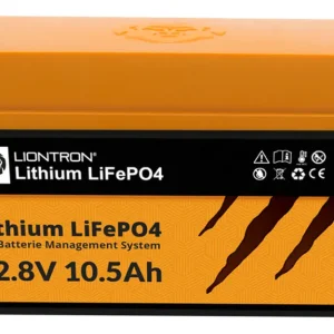 Markenware Liontron Hochleistungs Traktions‐ / Speicherbatterie LiFePO4 LX 12,8 V / 10,5 Ah