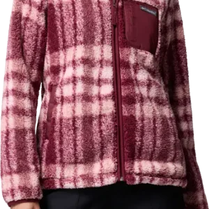 Kostenloser Versand Columbia West Bend Print II Damen Fleecejacke